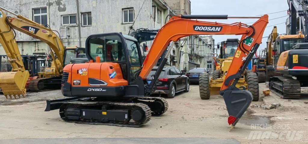 Doosan DX 60 Minigraafmachines < 7t
