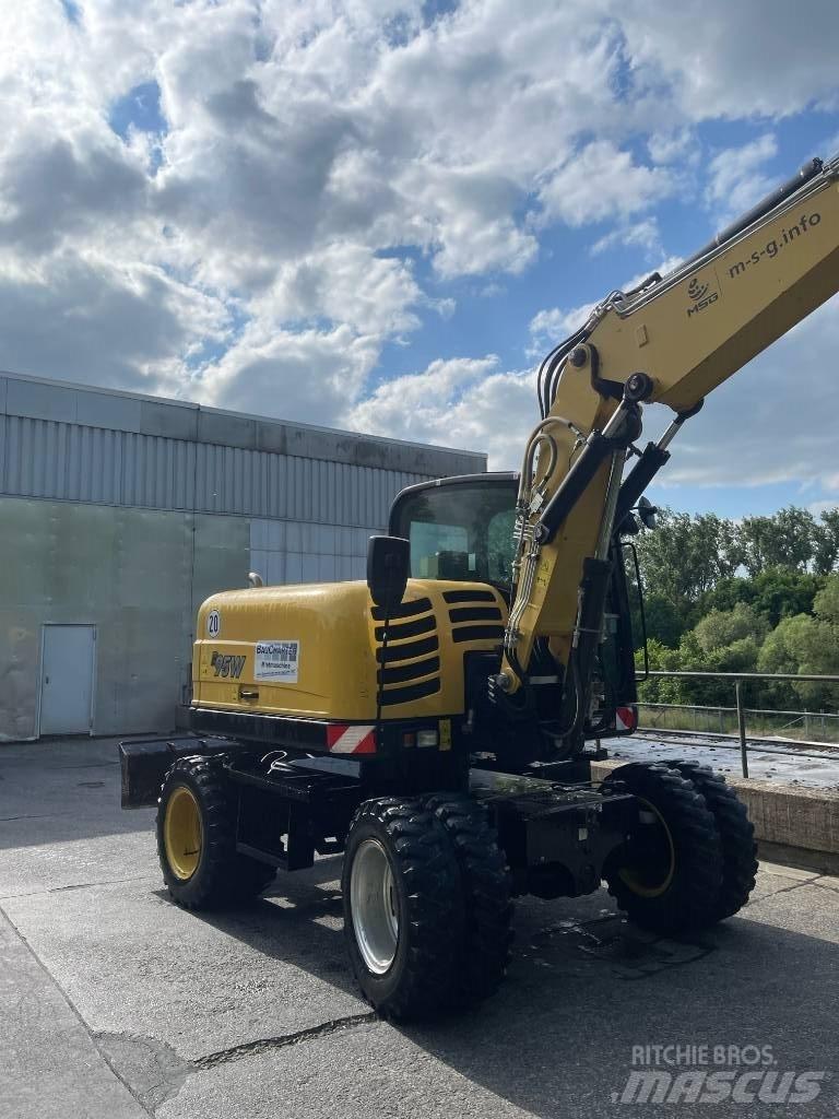 Yanmar B 95 W Wielgraafmachines