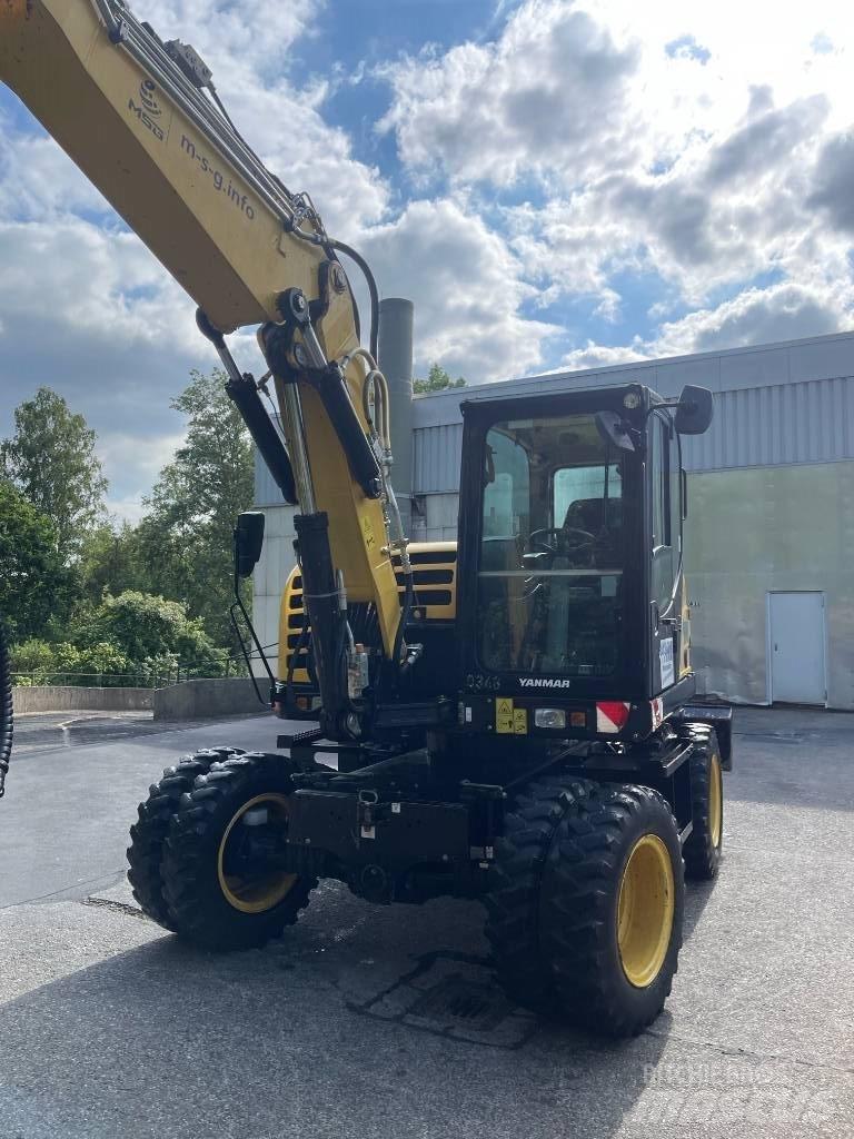 Yanmar B 95 W Wielgraafmachines