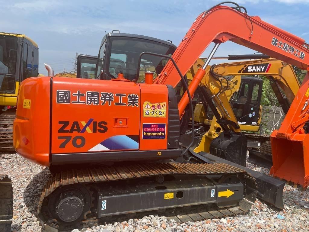 Hitachi ZX 70 Rupsgraafmachines