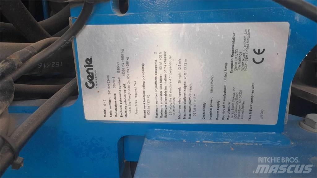 Genie S45 Telescoophoogwerkers