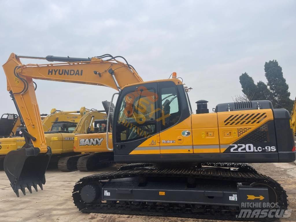 Hyundai Robex 225 Rupsgraafmachines