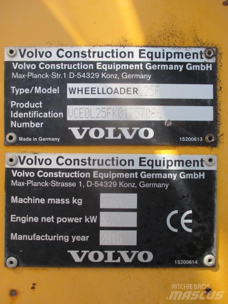 Volvo L 25 F Wielladers