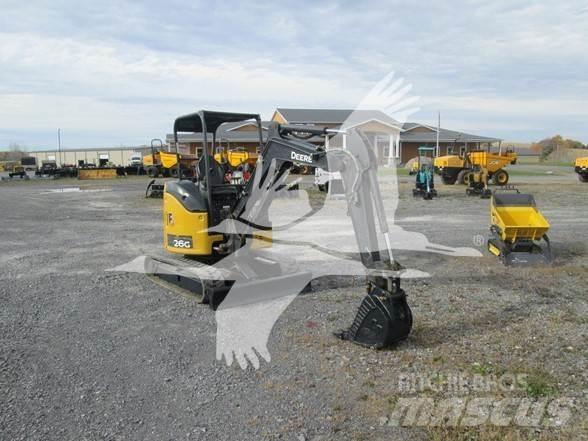 John Deere 26G Minigraafmachines < 7t