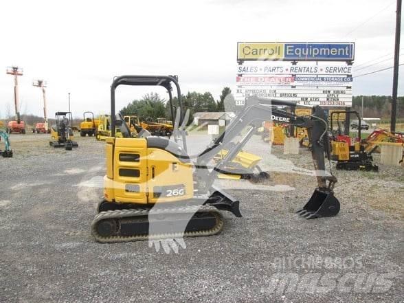 John Deere 26G Minigraafmachines < 7t