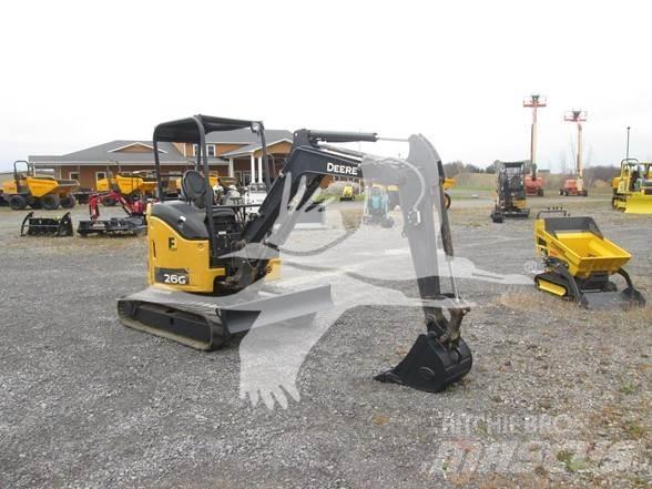 John Deere 26G Minigraafmachines < 7t