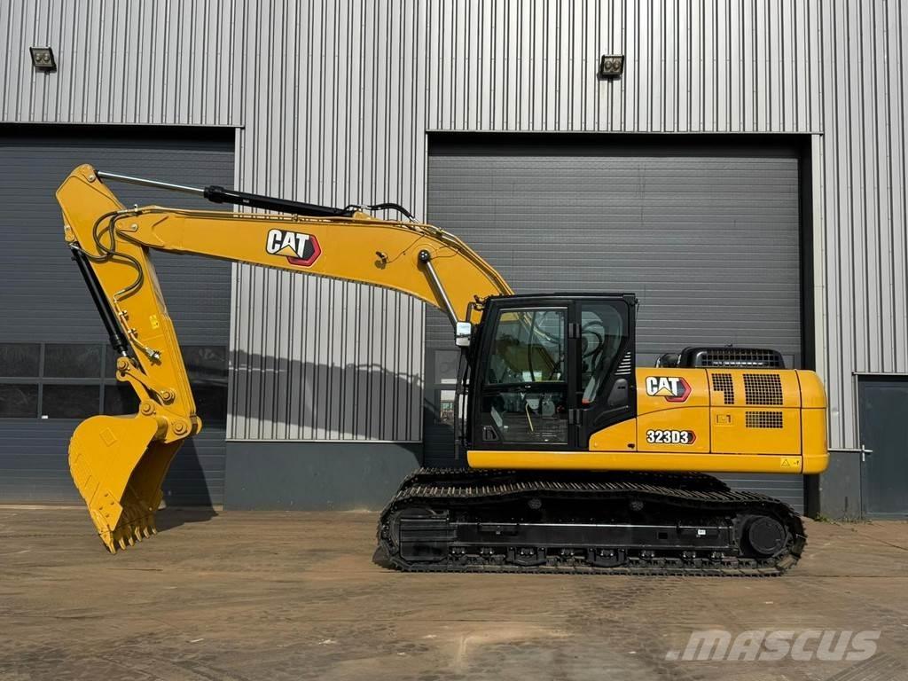 CAT 323D3 Rupsgraafmachines