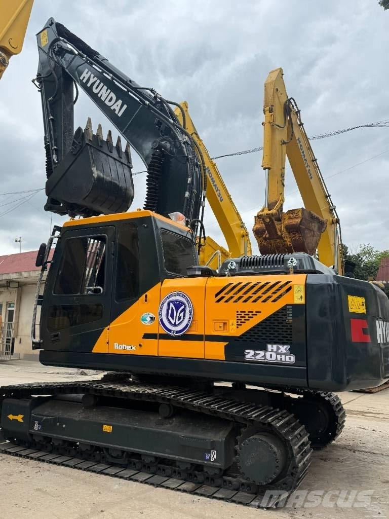 Hyundai HX220HD Rupsgraafmachines