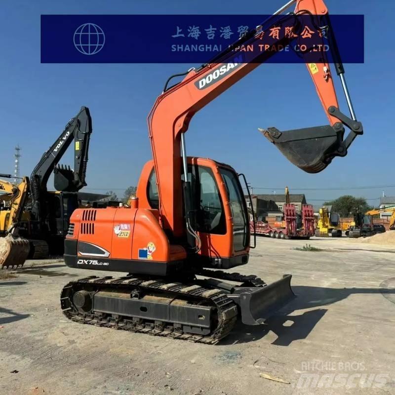 Doosan DX 75 Midigraafmachines 7t - 12t