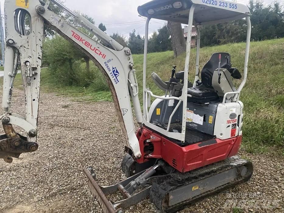 Takeuchi TB 215 R Minigraafmachines < 7t