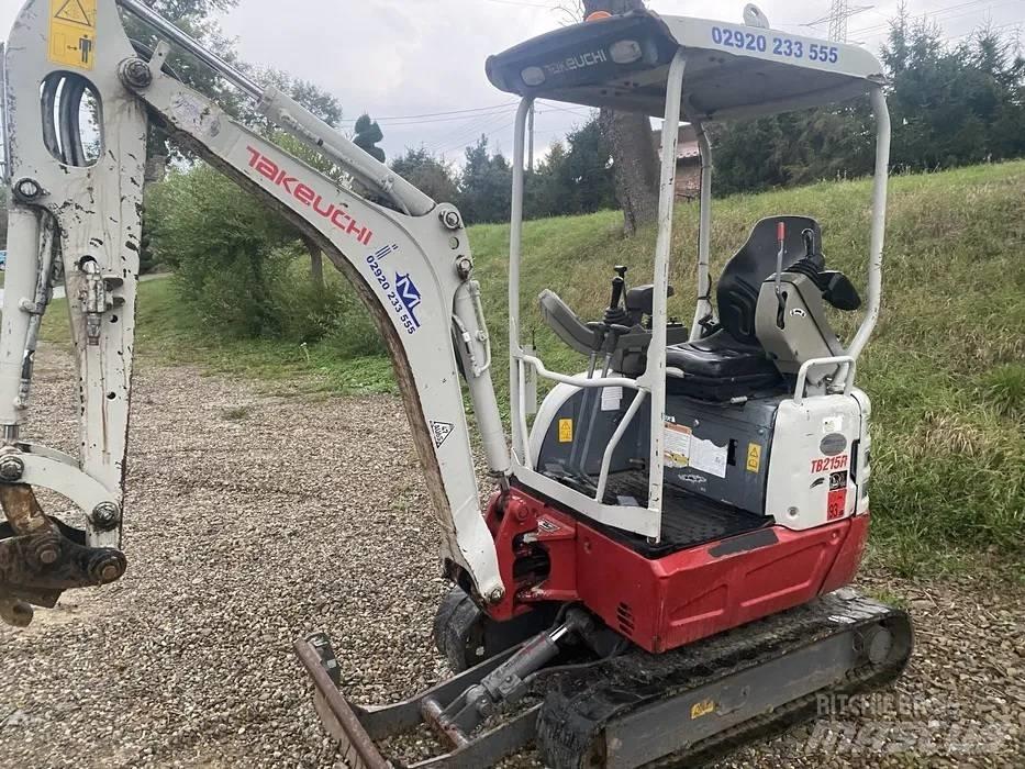 Takeuchi TB 215 R Minigraafmachines < 7t