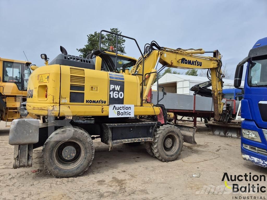 Komatsu PW160 Wielgraafmachines