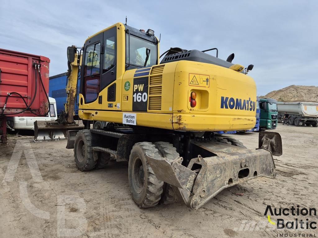 Komatsu PW160 Wielgraafmachines