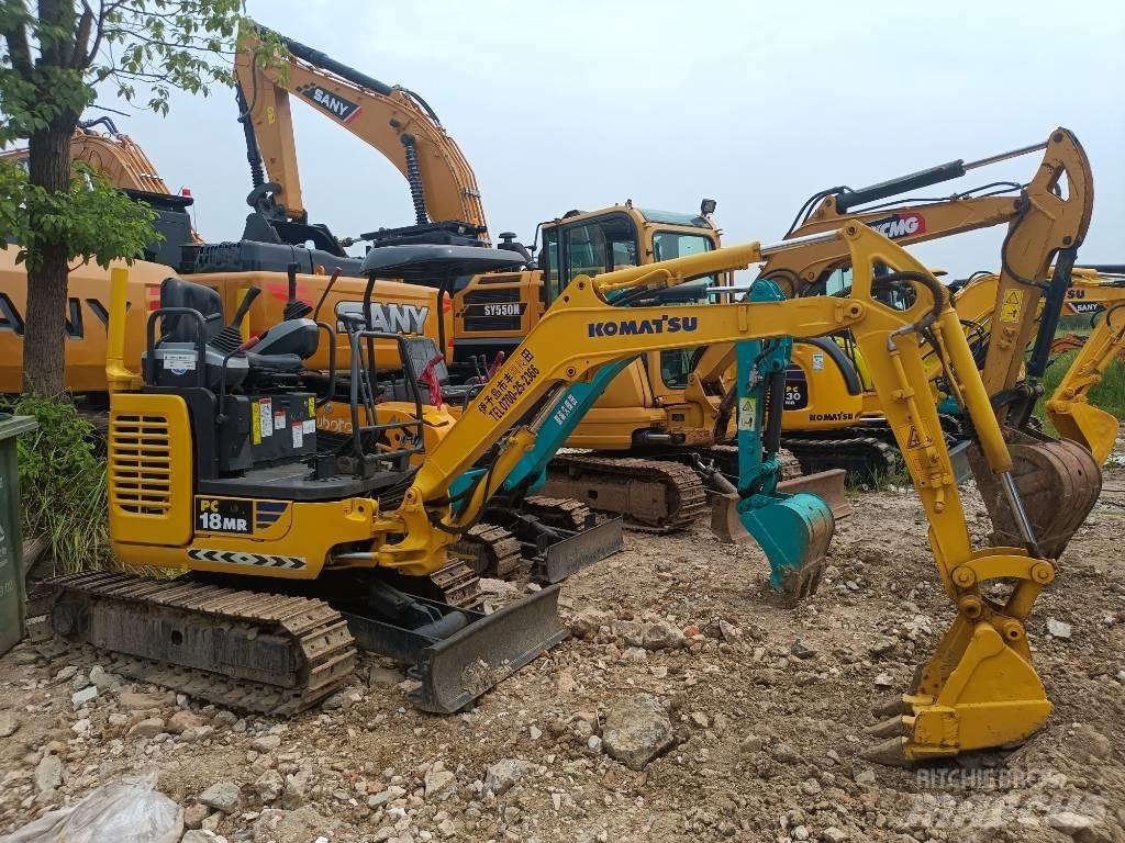 Komatsu PC 18 Rupsgraafmachines