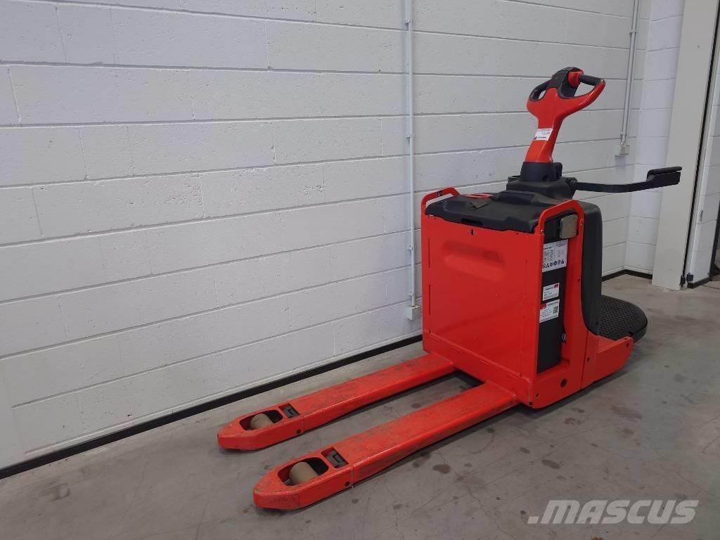Linde T20P/1151 Pallettruck met meerij platform