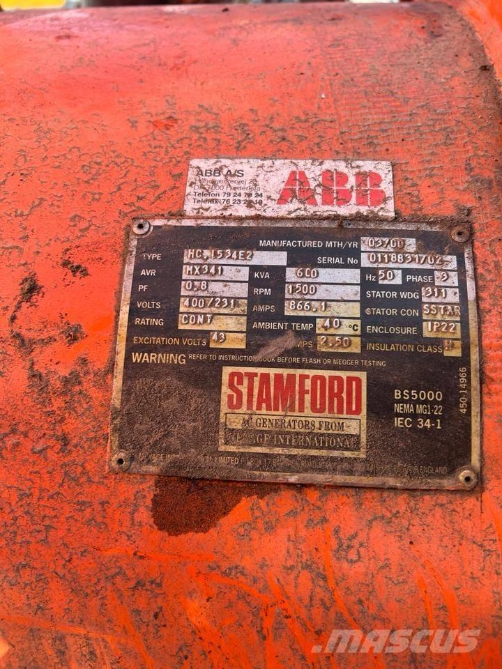 MAN BHKW 500 KVA Diesel generatoren