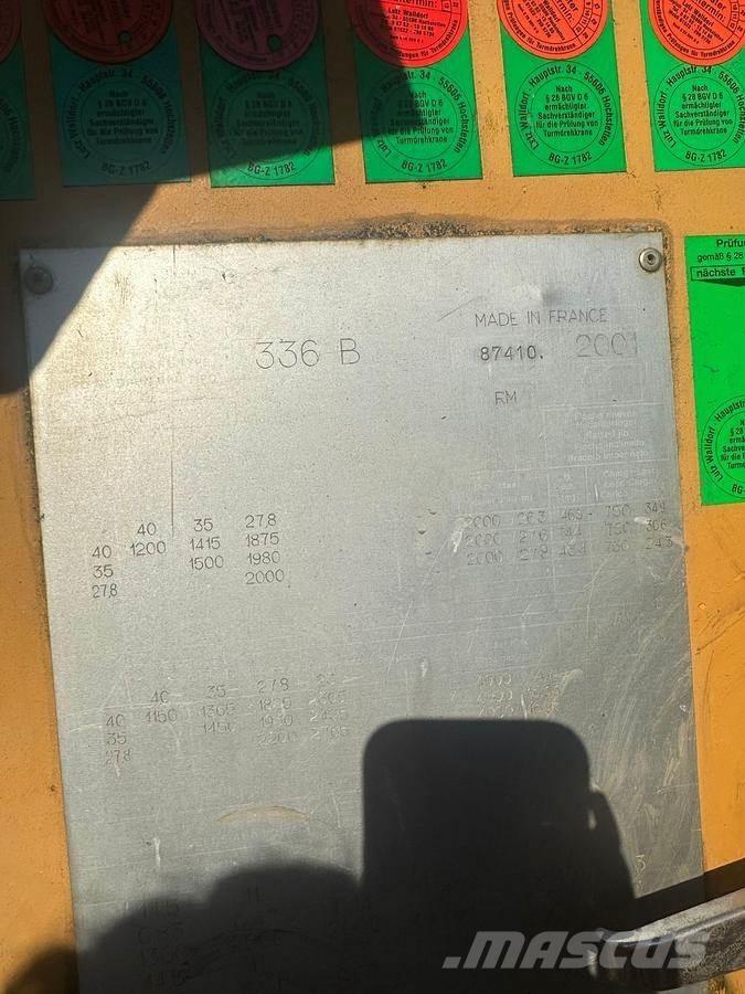 Potain 336 B Torenkranen