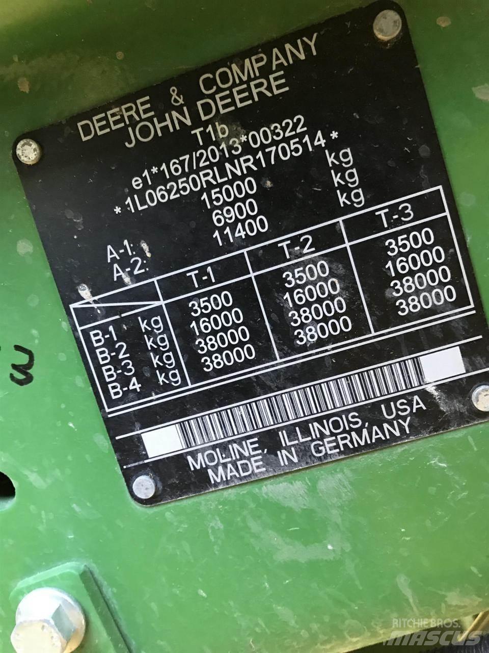 John Deere 6R 250 Tractoren