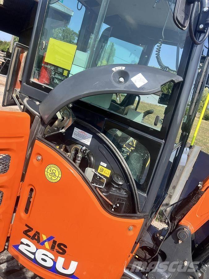 Hitachi ZX26U Speciale Graafmachines