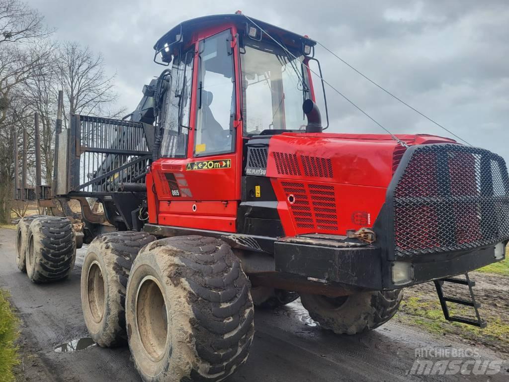 Komatsu 865 Uitrijwagens