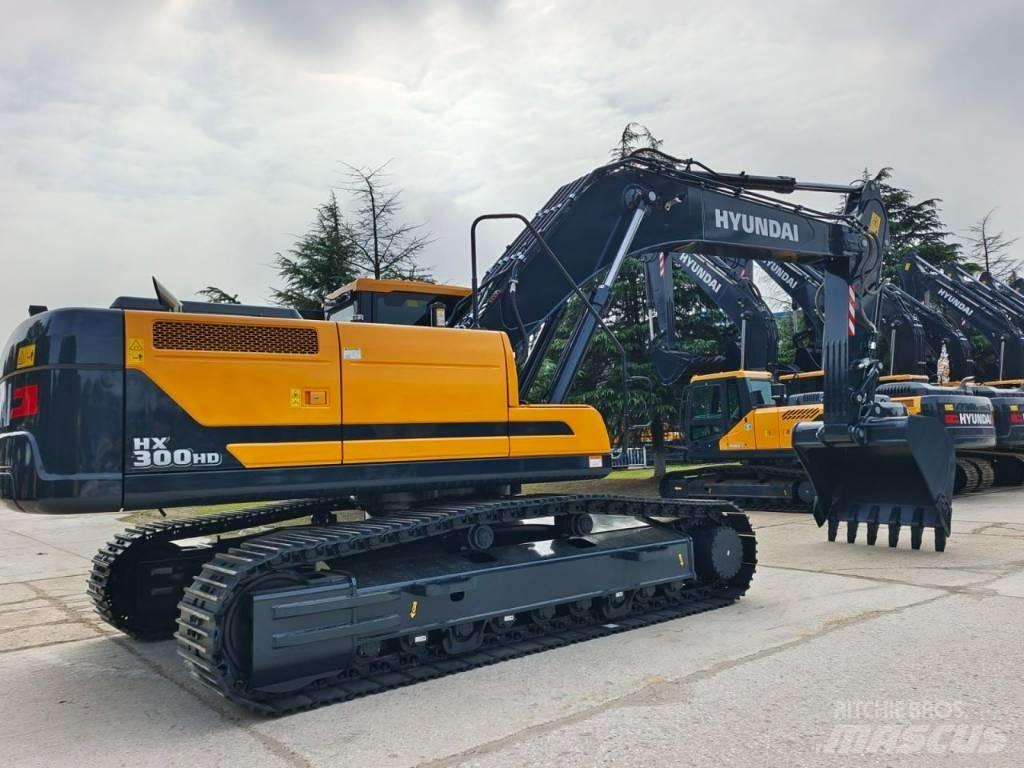 Hyundi HX300 Rupsgraafmachines