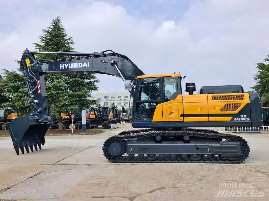 Hyundi HX300 Rupsgraafmachines