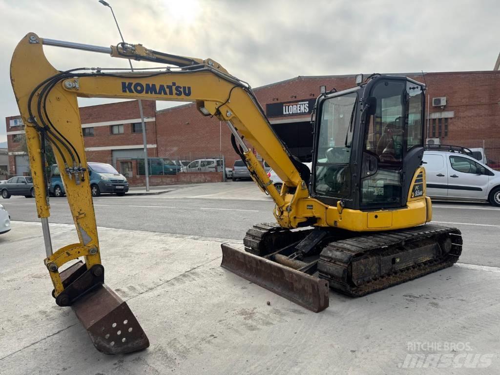 Komatsu PC 55 MR Rupsgraafmachines