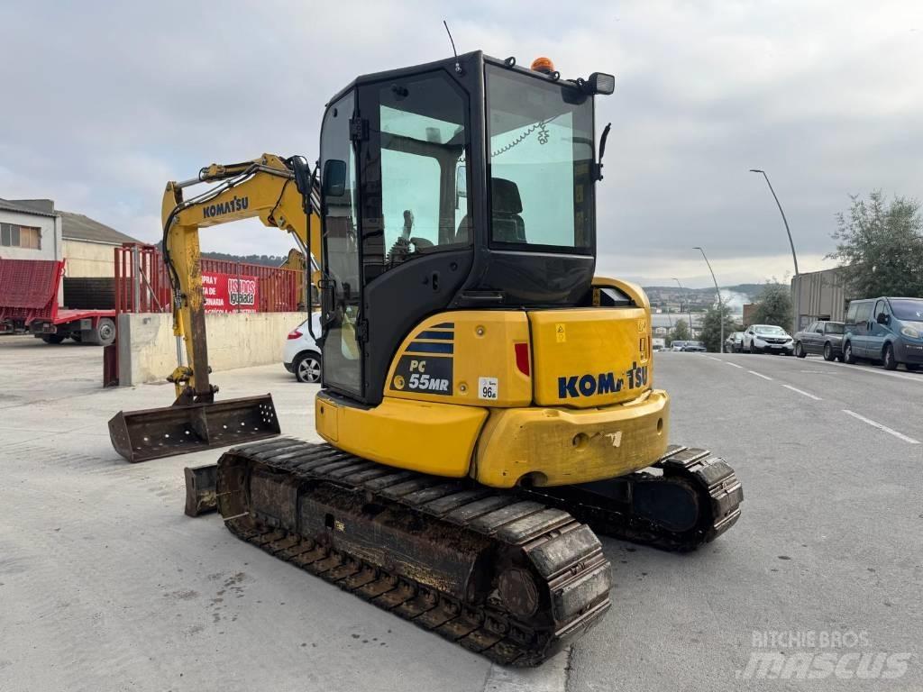 Komatsu PC 55 MR Rupsgraafmachines
