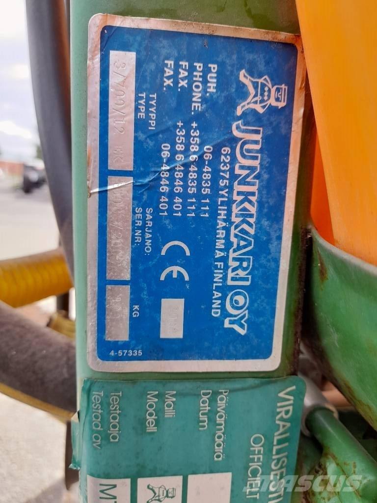 Junkkari 3/700/12 Gedragen spuitmachines