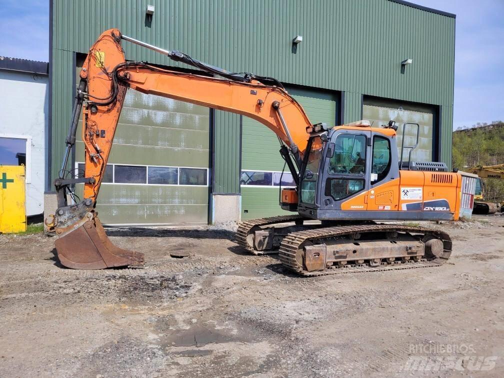 Doosan DX 180 LC Rupsgraafmachines