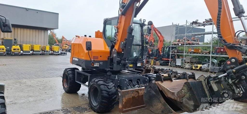 Doosan DX 100 W-7 Wielgraafmachines