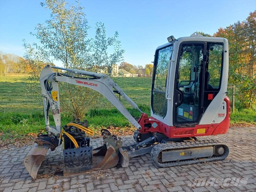 Takeuchi TB 216 Minigraafmachines < 7t