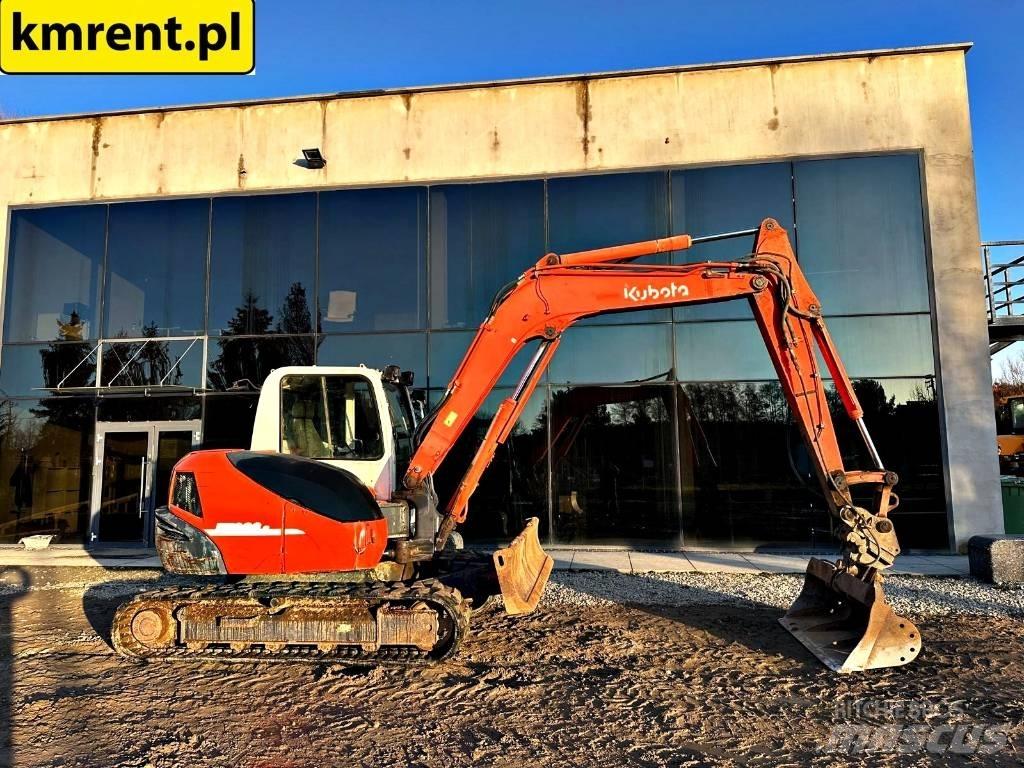 Kubota KX 080-3 Midigraafmachines 7t - 12t