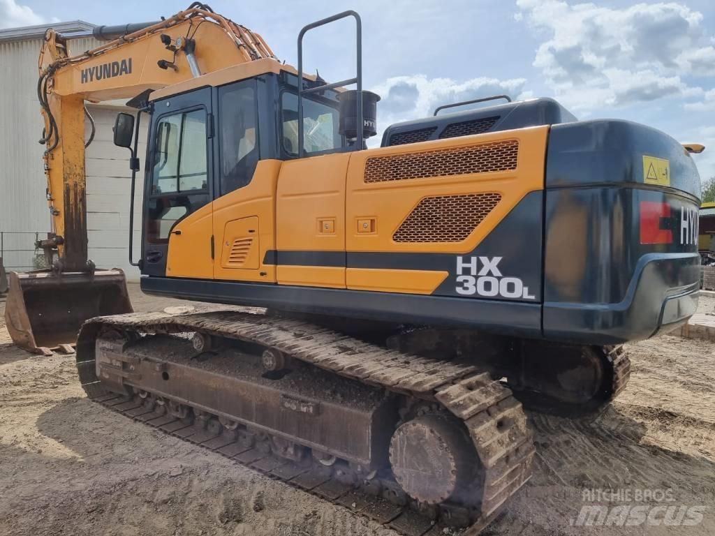 Hyundai HX 300 LC Rupsgraafmachines