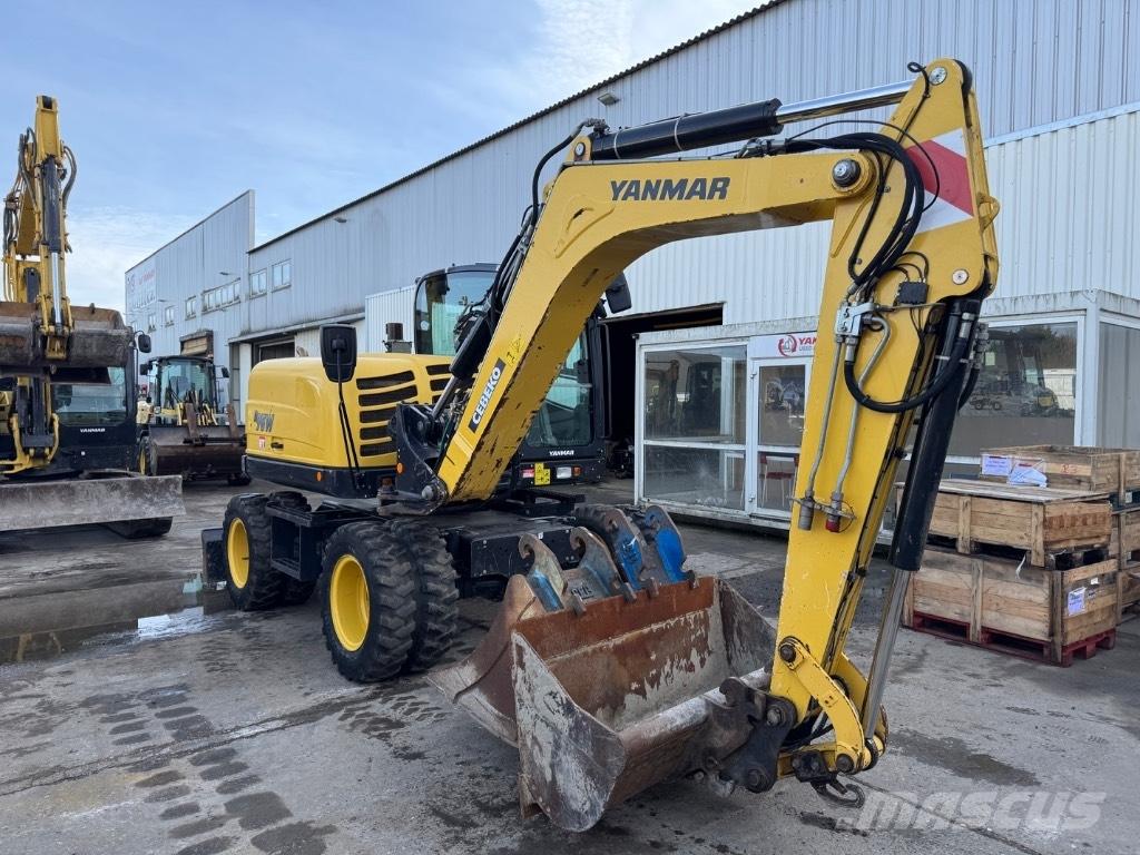 Yanmar B95W (40810) Wielgraafmachines