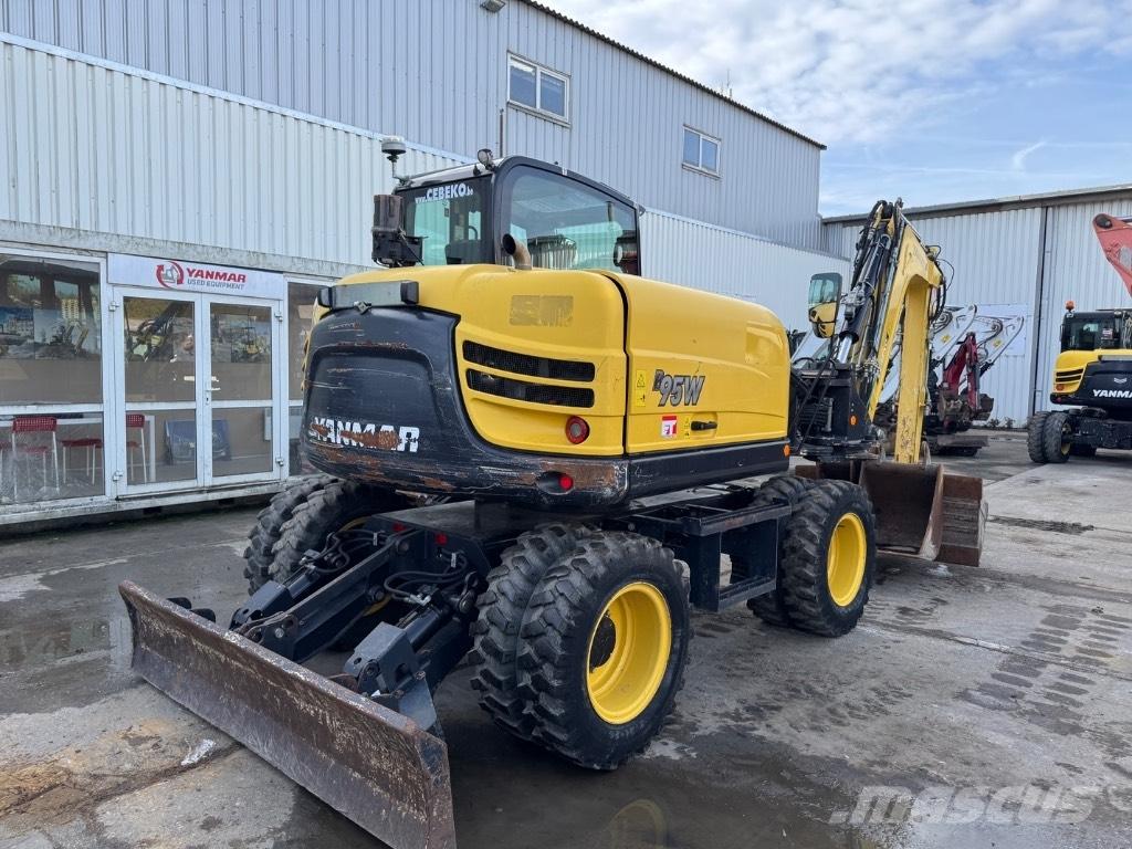 Yanmar B95W (40810) Wielgraafmachines