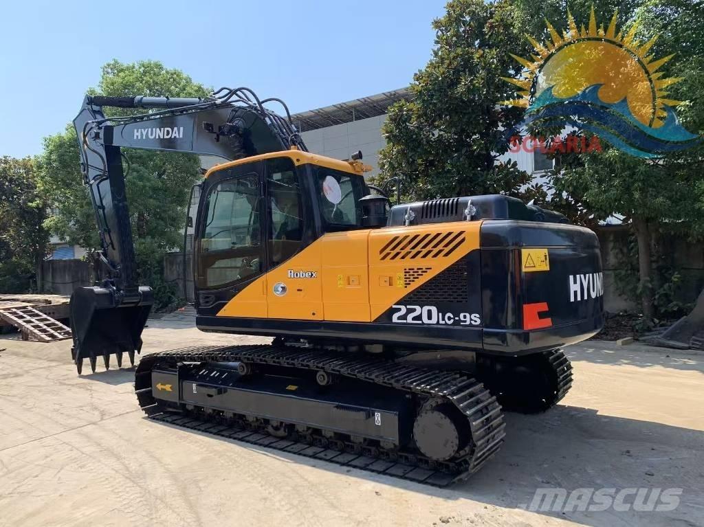 Hyundai R220LC-9S Rupsgraafmachines