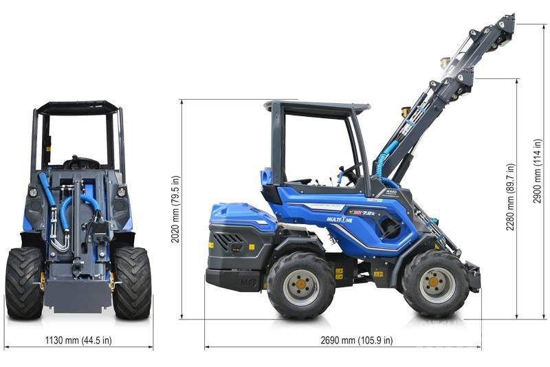 MultiOne 7.2 K Verreikers voor landbouw