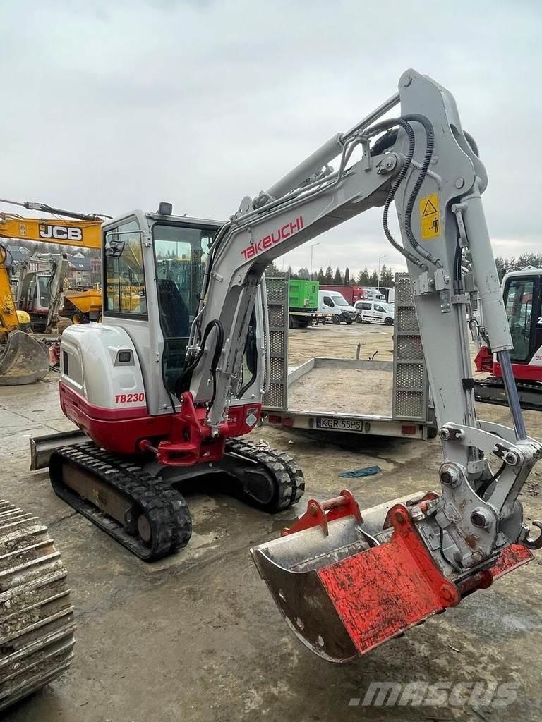 Takeuchi TB230 V3 Minigraafmachines < 7t