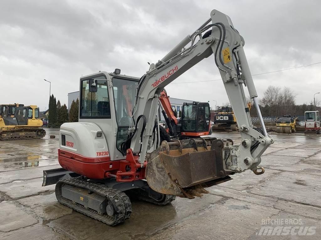 Takeuchi TB230 V3 Minigraafmachines < 7t