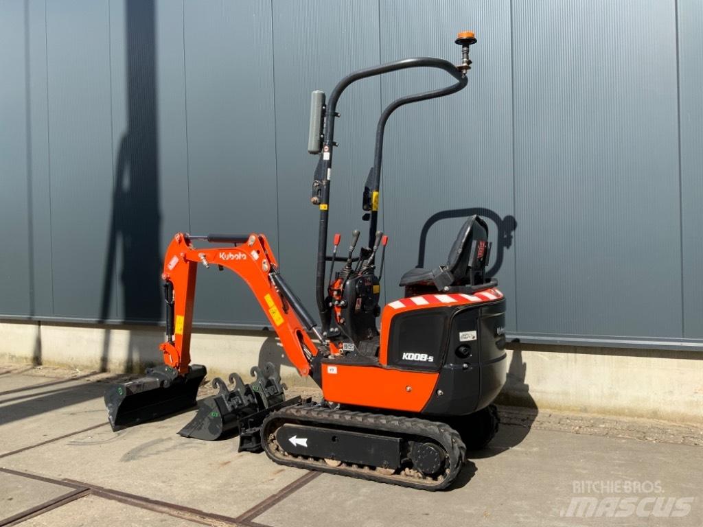 Kubota K008-5 Minigraafmachines < 7t