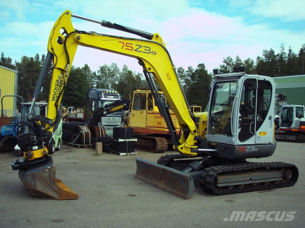 Wacker Neuson 75 Z3 Midigraafmachines 7t - 12t