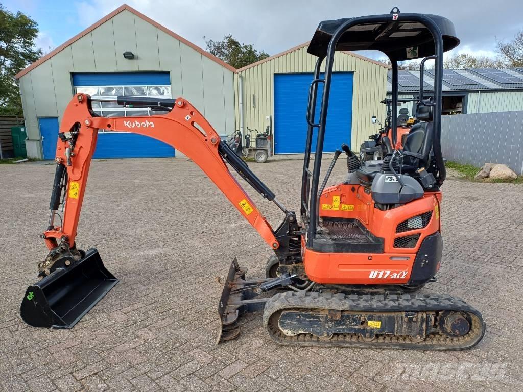 Kubota U 17-3 Minigraafmachines < 7t