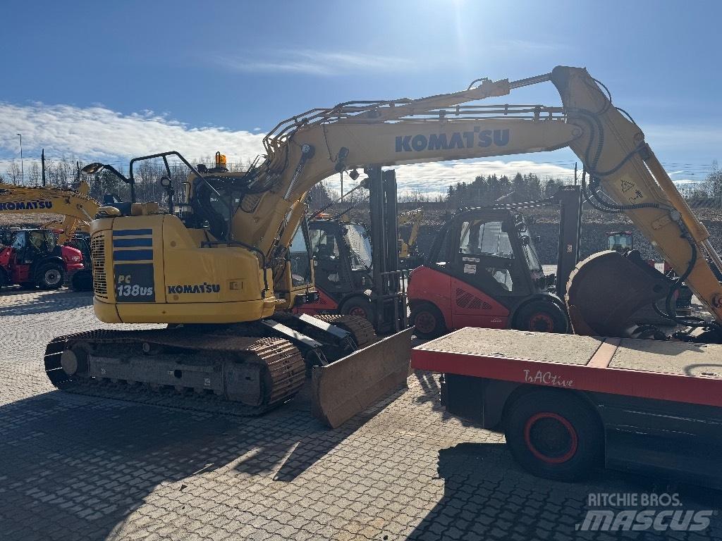 Komatsu PC 138 US-11 Rupsgraafmachines