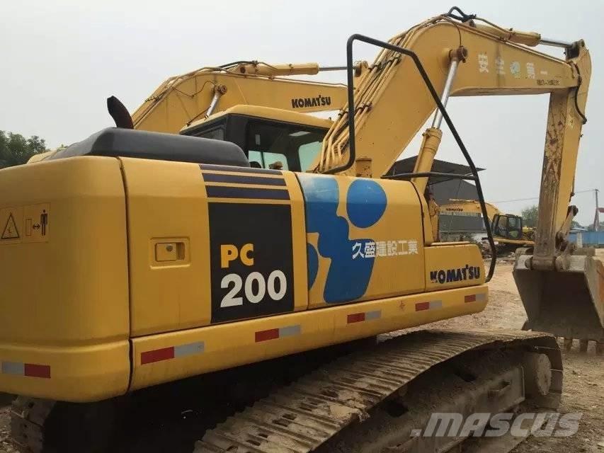 Komatsu pc200-7 Rupsgraafmachines