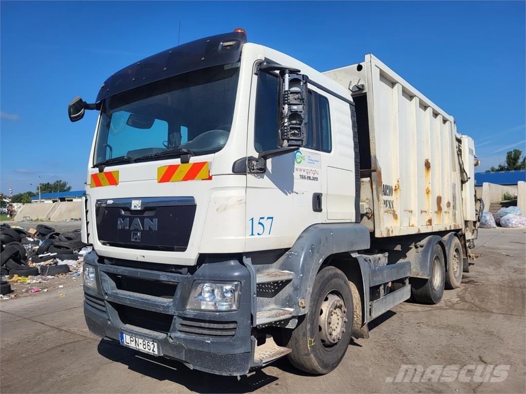 MAN TGS 28.320 6X2 Chassis met cabine