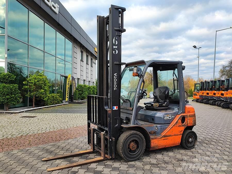 Toyota 02-8FGF20 LPG heftrucks