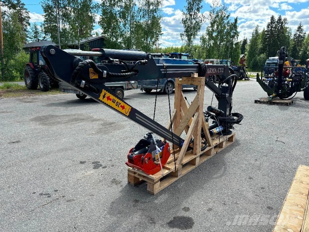 Farma C 5.1 M Kranen en laders