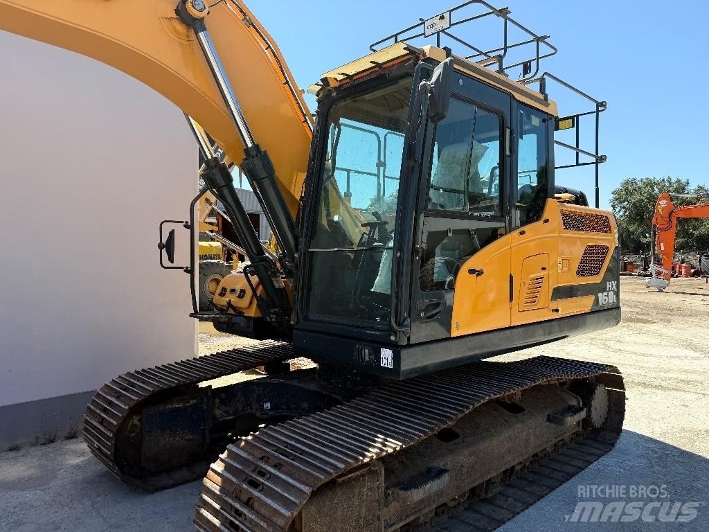 Hyundai HX 160 L Rupsgraafmachines