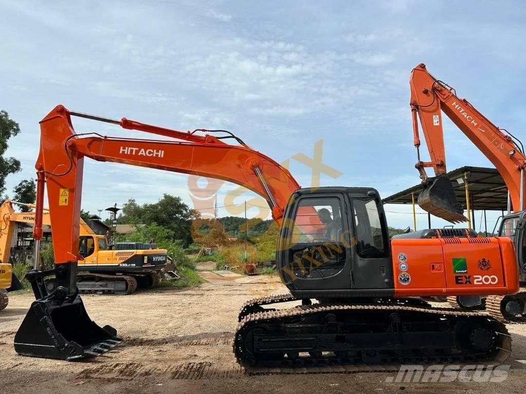 Hitachi EX 200 Rupsgraafmachines